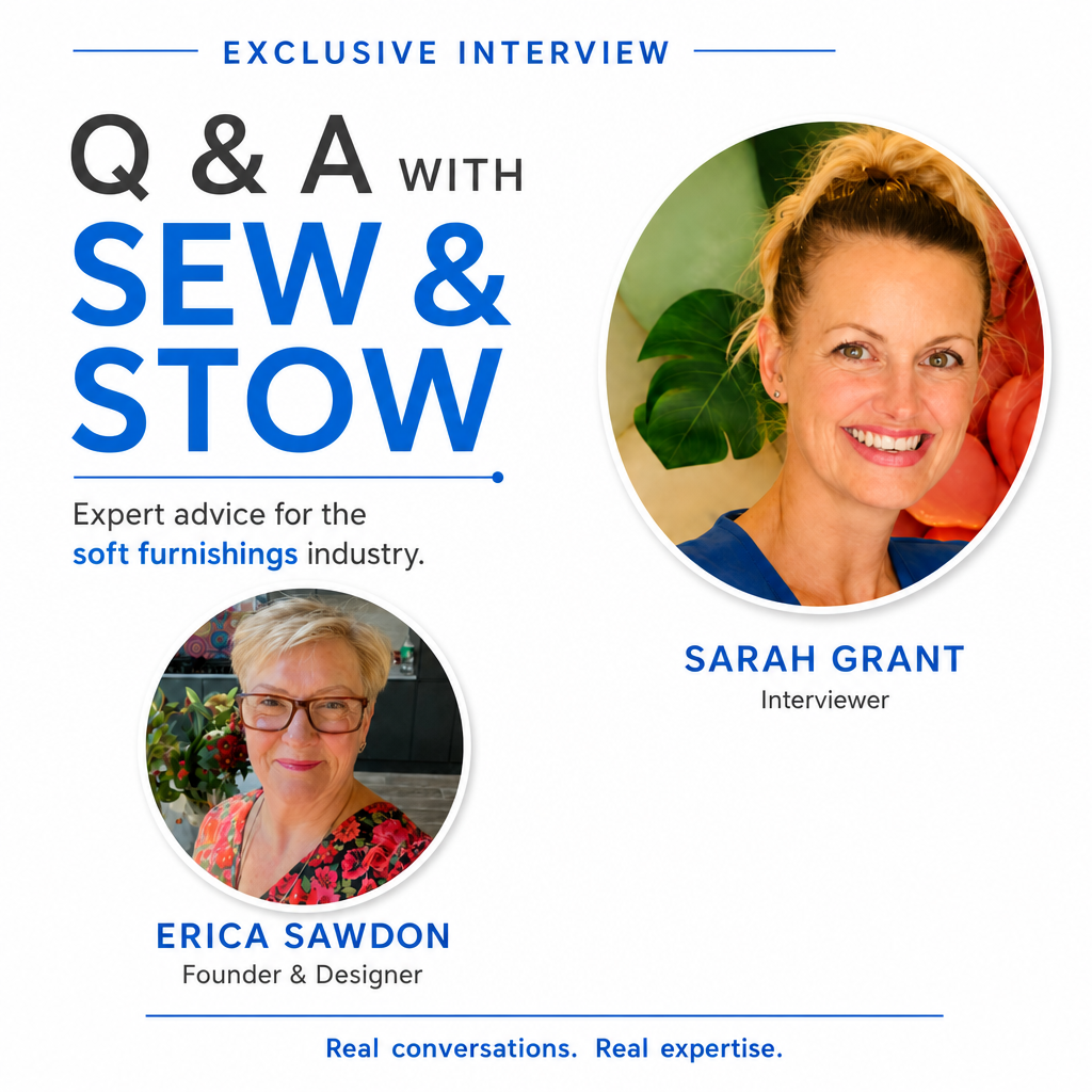 Exclusive interview Q&A with Sew & Stow — Sarah Grant and Erica Sawdon